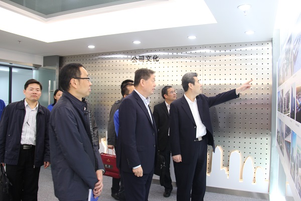 深圳市副市长刘庆生一行到南宫28集团慰问考察